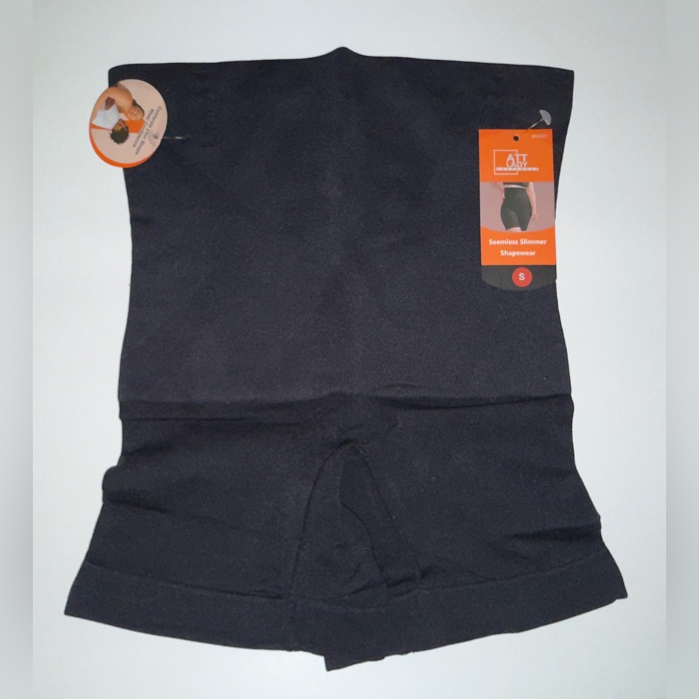 ATTLADY Tummy Control Shapewear Seamless Shaping Boy Shorts, Black, S, M, L